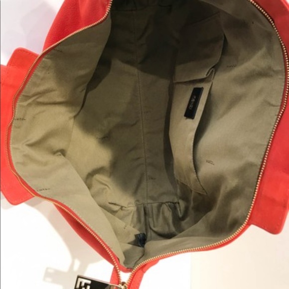 Fendi reddish-orange shopper tote bag - Picture 11 of 11